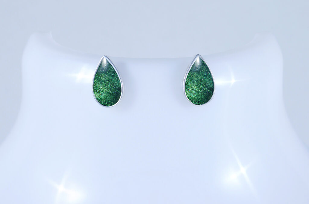 Tear Drop Earrings - Image 2