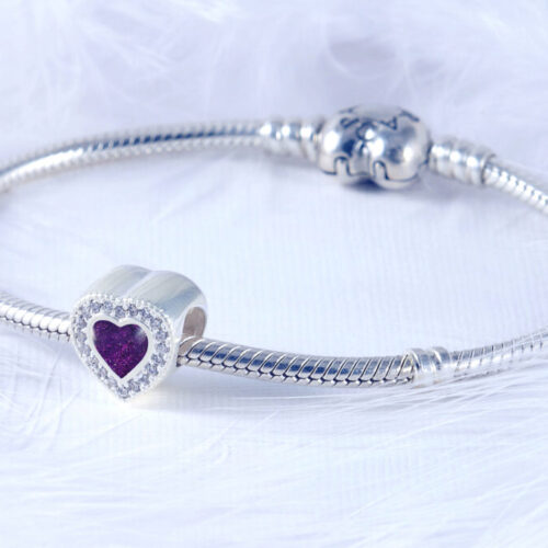 Crystal Heart Charm