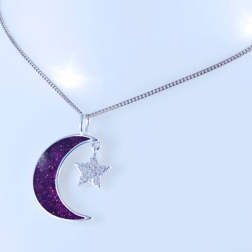 Moon & Star pendant